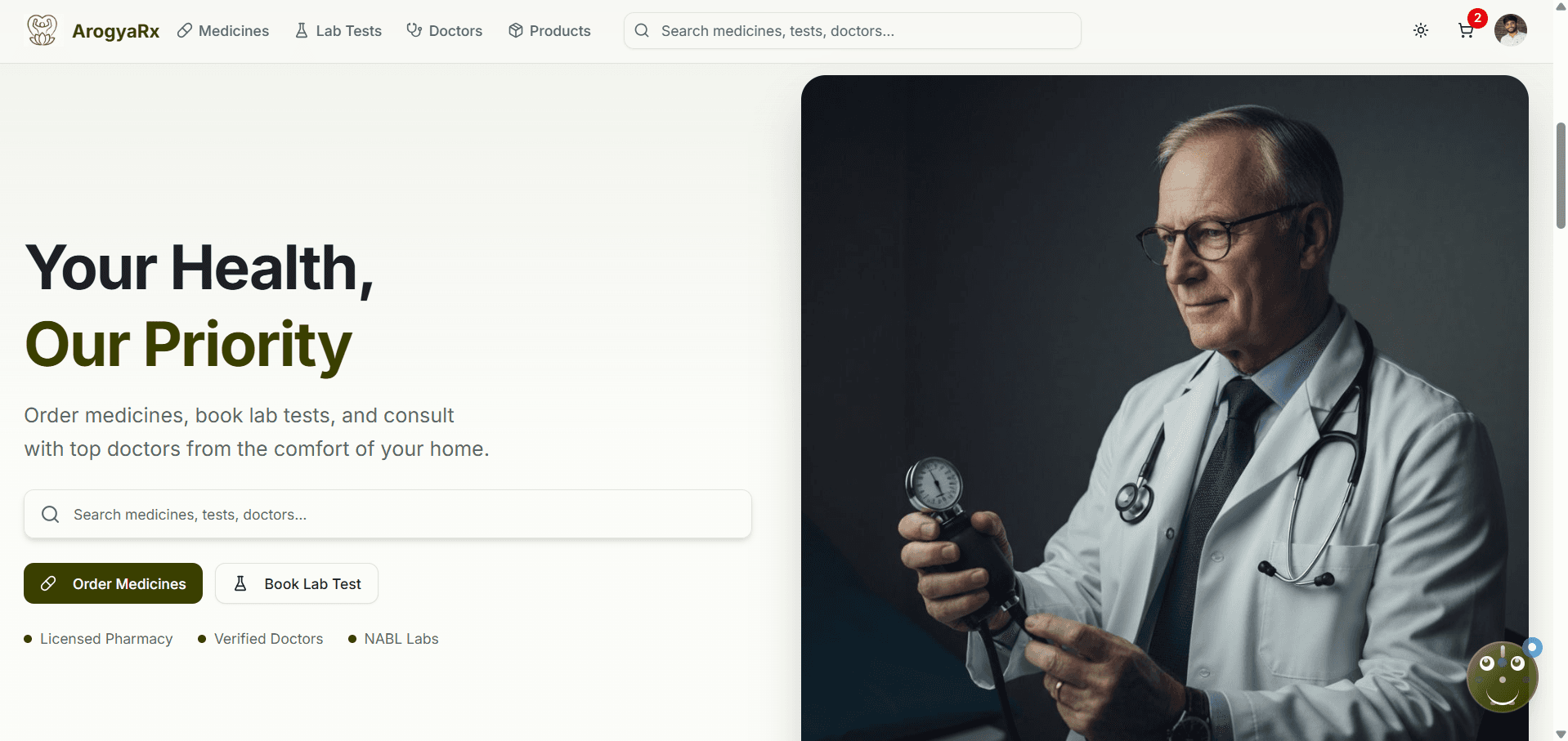 ArogyaRx – Pharma E-Commerce Platform
