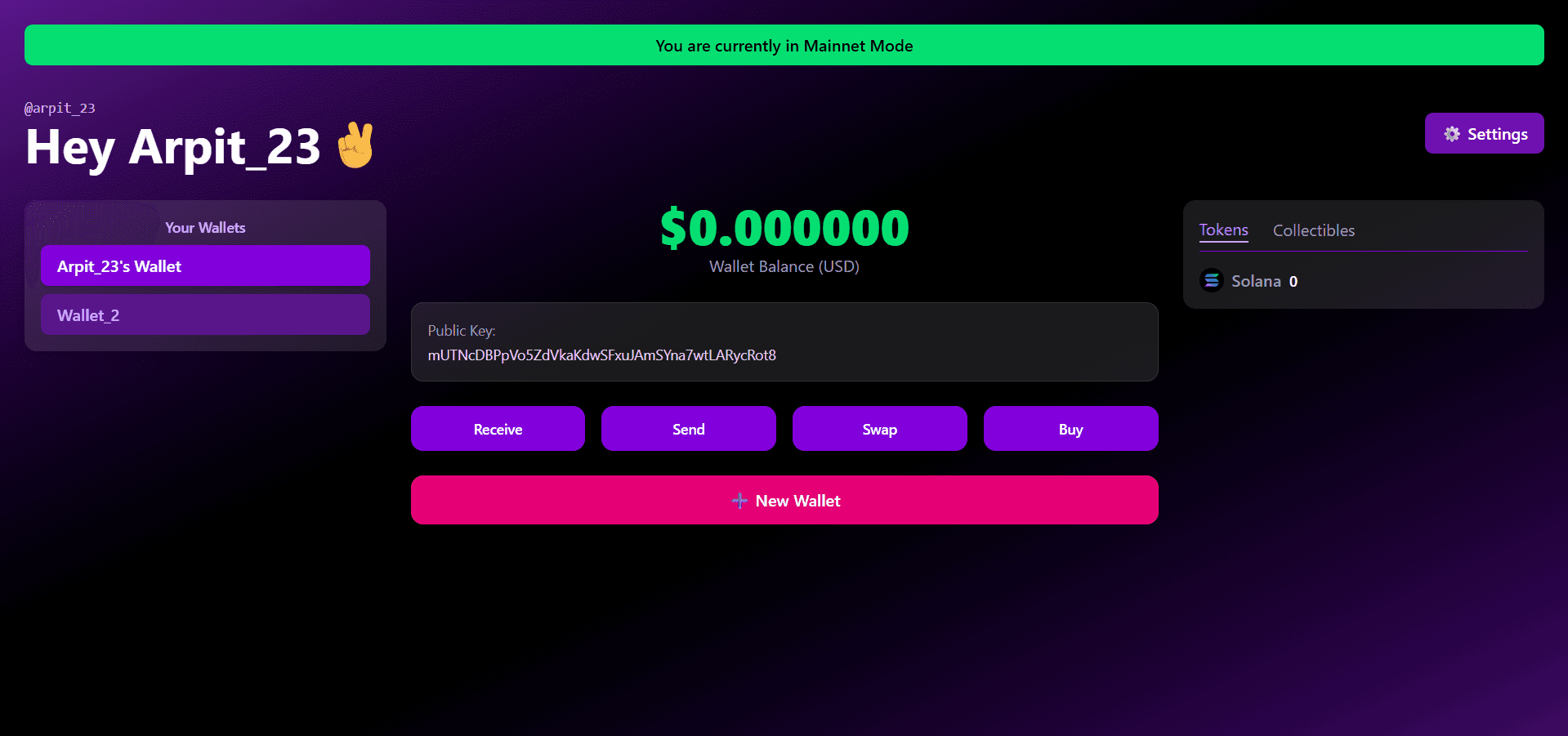 Cryptilo – Crypto Web Wallet